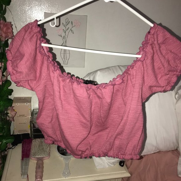 Cropped off the Shoulder Blouse - Picture 1 of 2